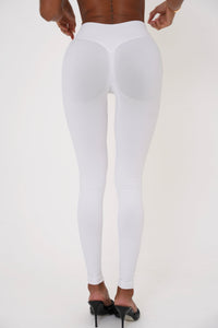 Form Scrunch Leggings, White