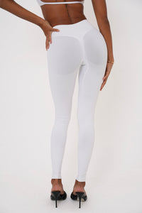 Form Scrunch Leggings, White