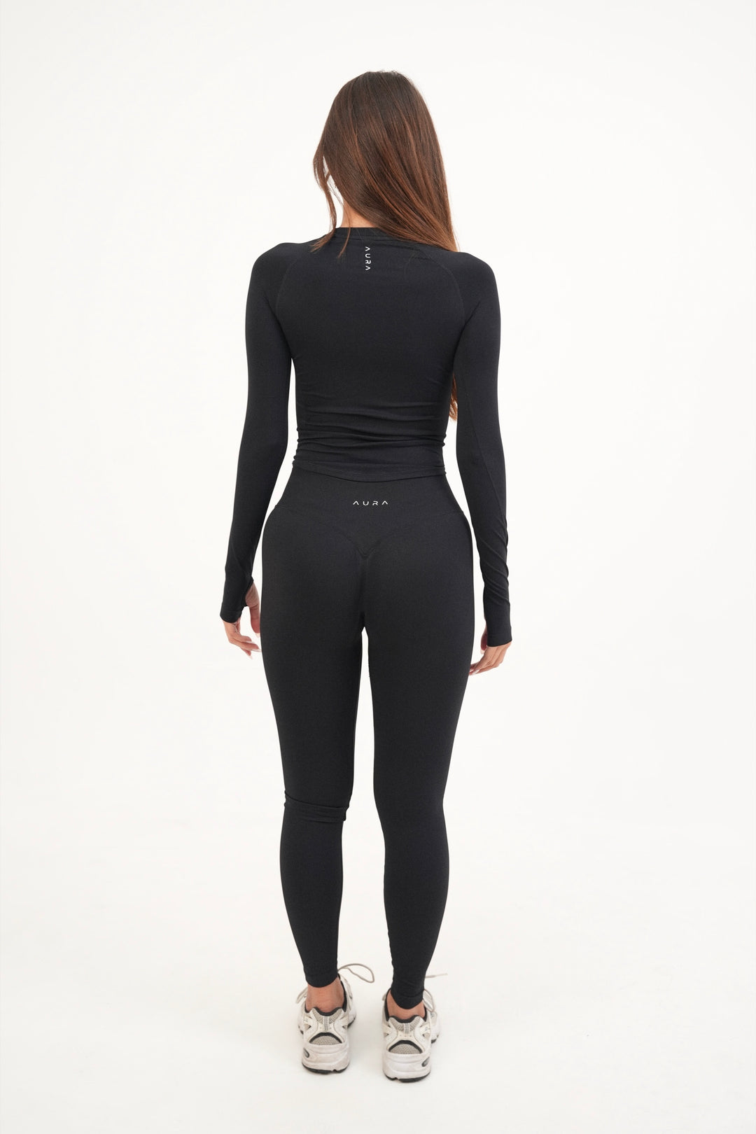 Form Fitted Long Sleeve, Black
