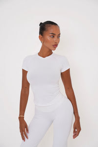Form Short Sleeve — White