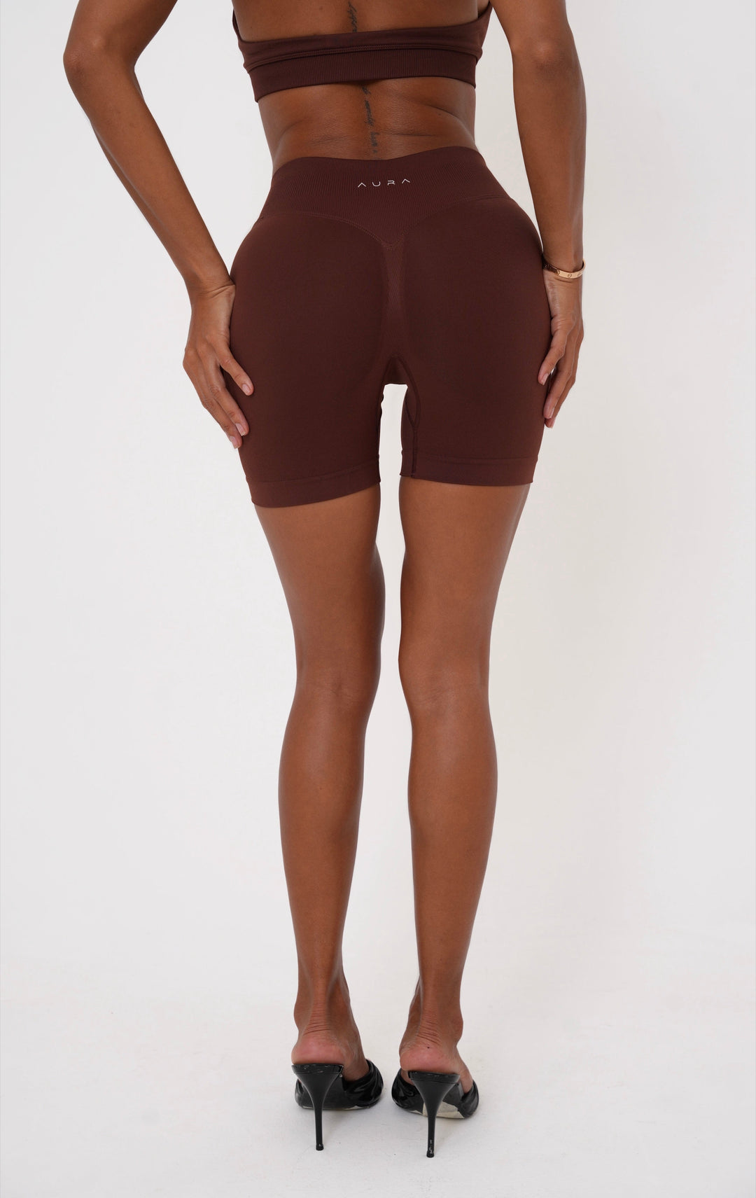 Form Scrunch Shorts, Cocoa