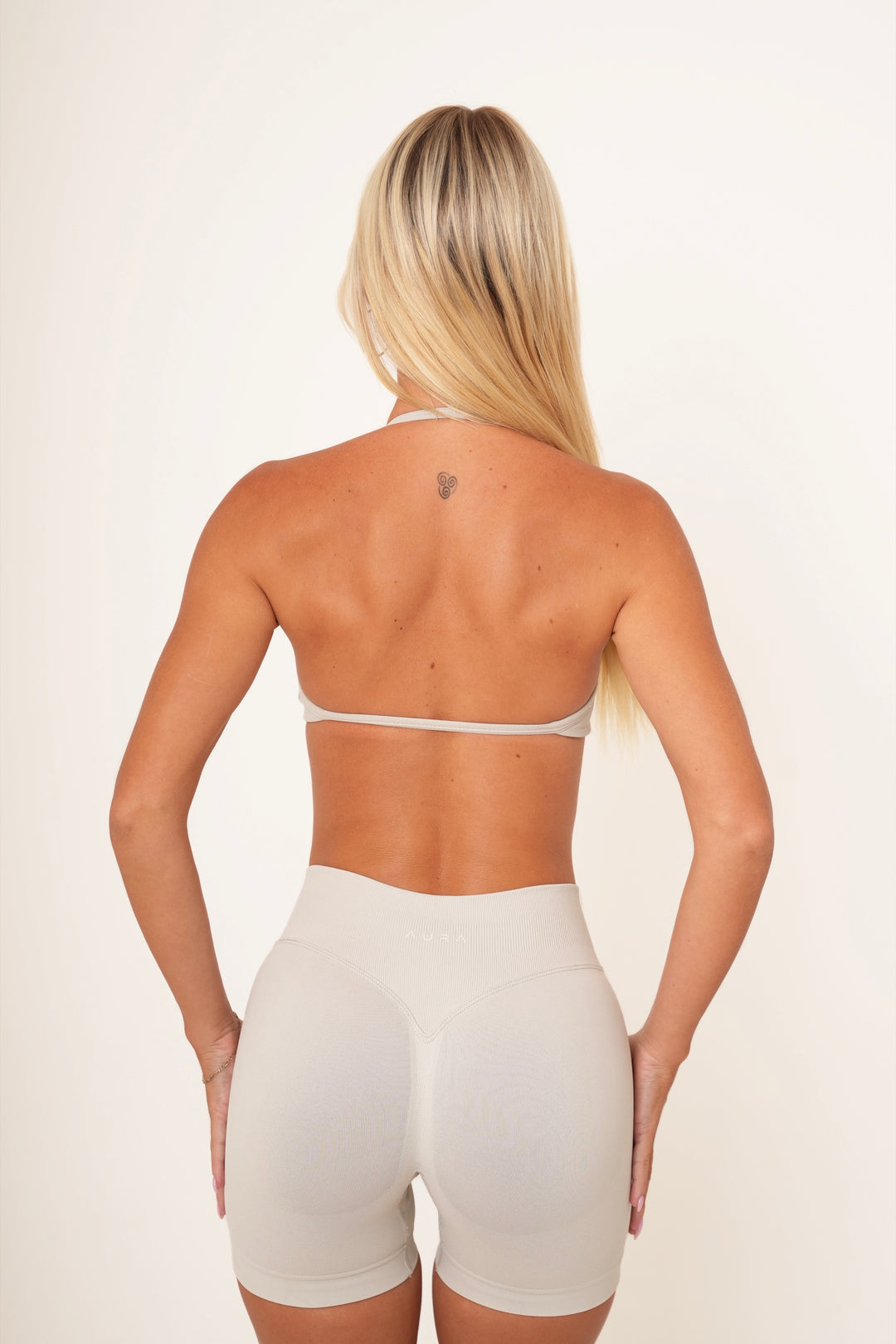Form Strappy Bra — Ivory