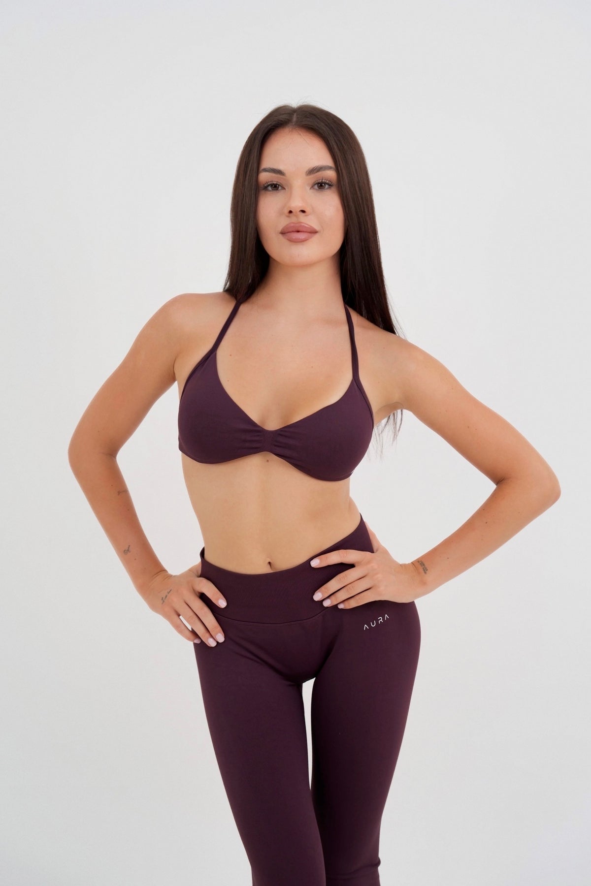 Form Micro Bra, Merlot