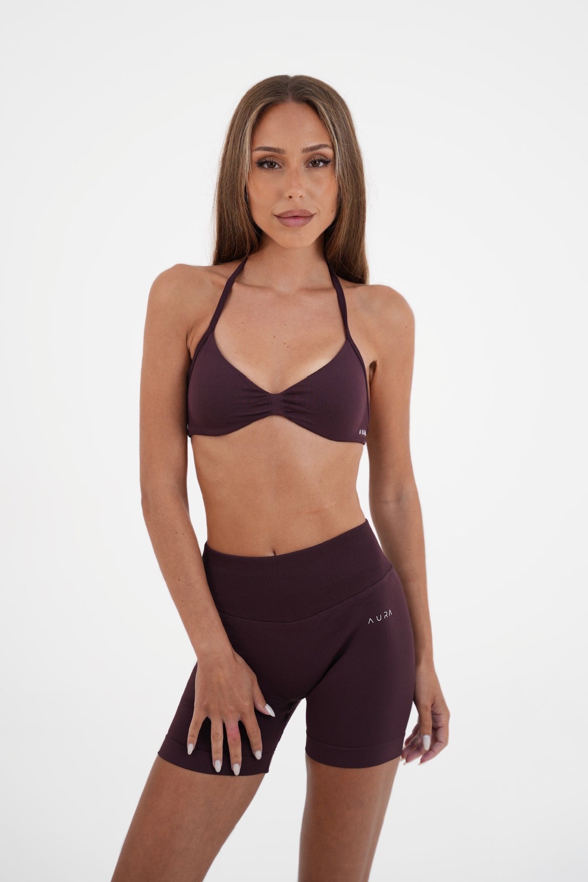 Form Micro Bra, Merlot