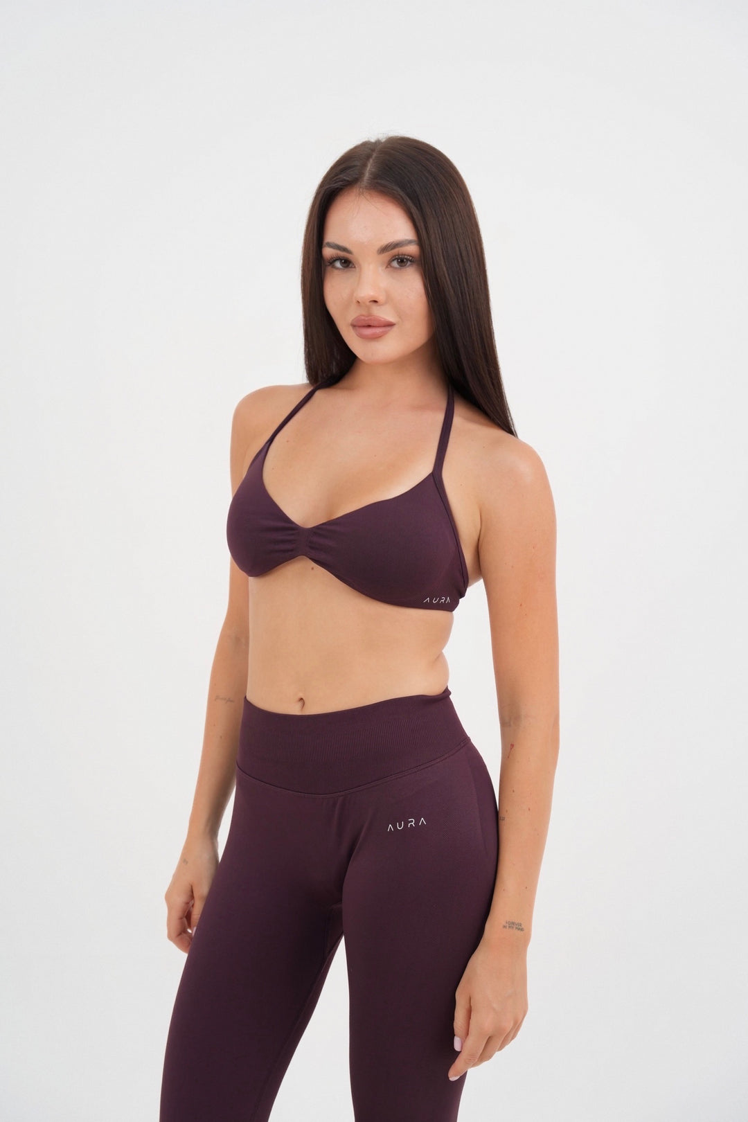Form Micro Bra, Merlot