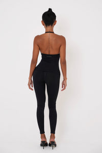 Form Strappy Top — Black