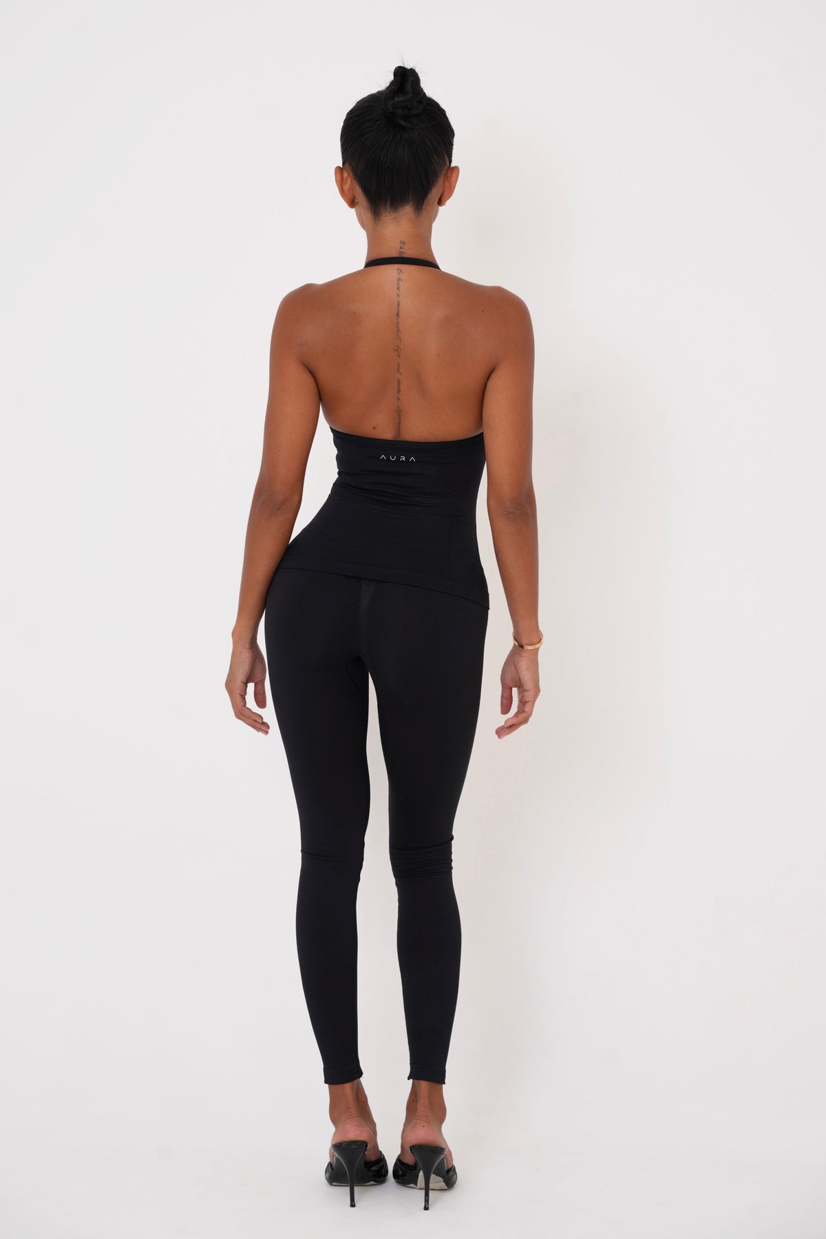 Form Strappy Top — Black