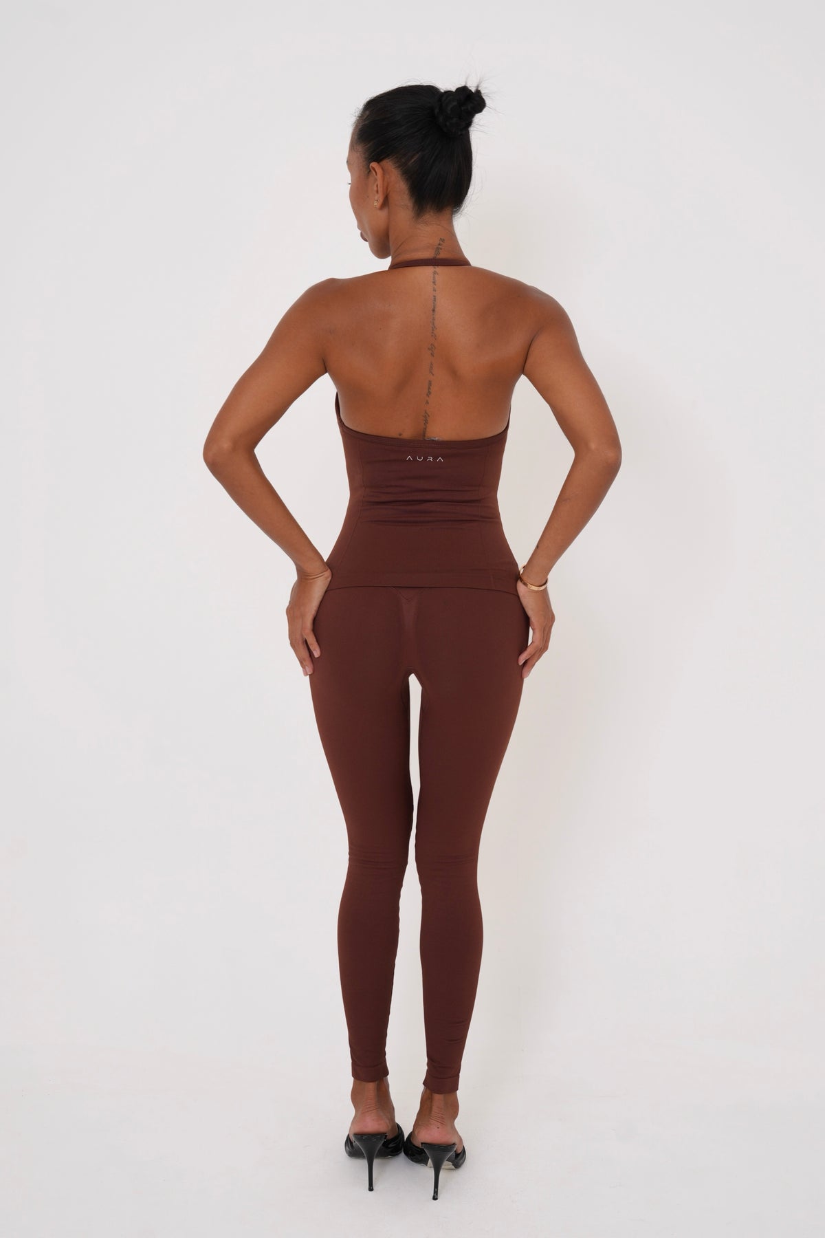 Form Strappy Top — Cocoa