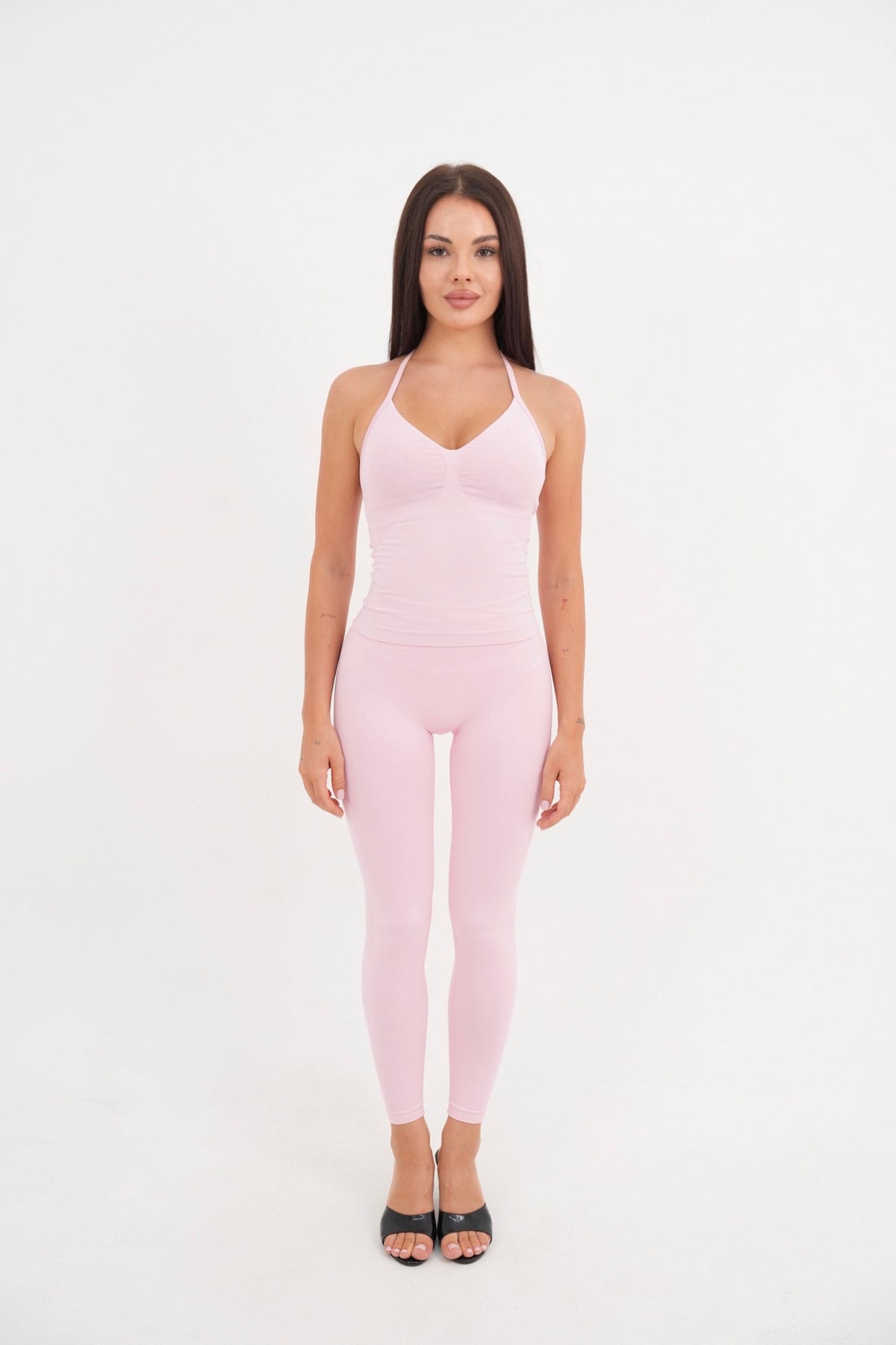Form Strappy Tank, Pink Blush