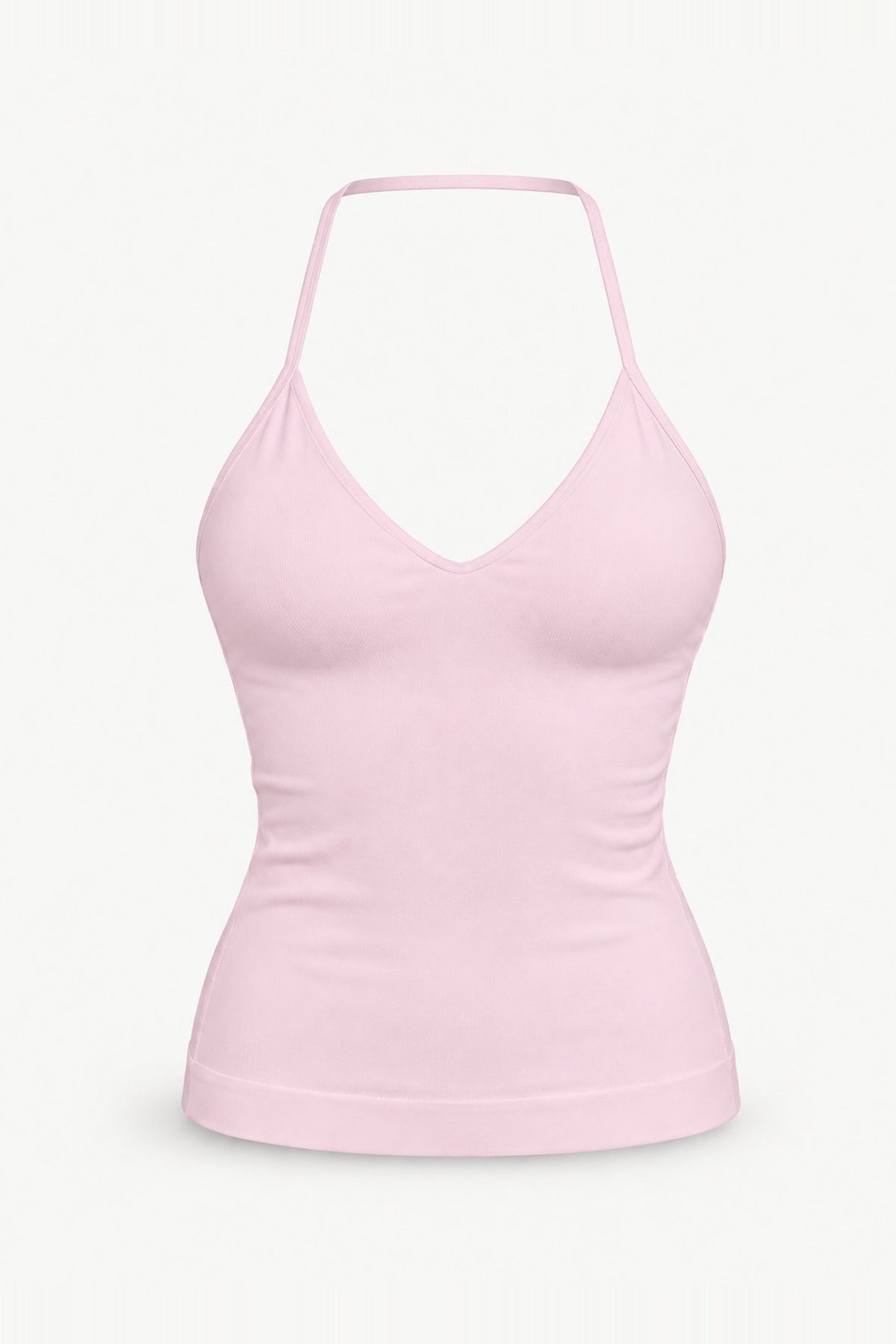 Form Strappy Tank, Pink Blush ghost mannequin