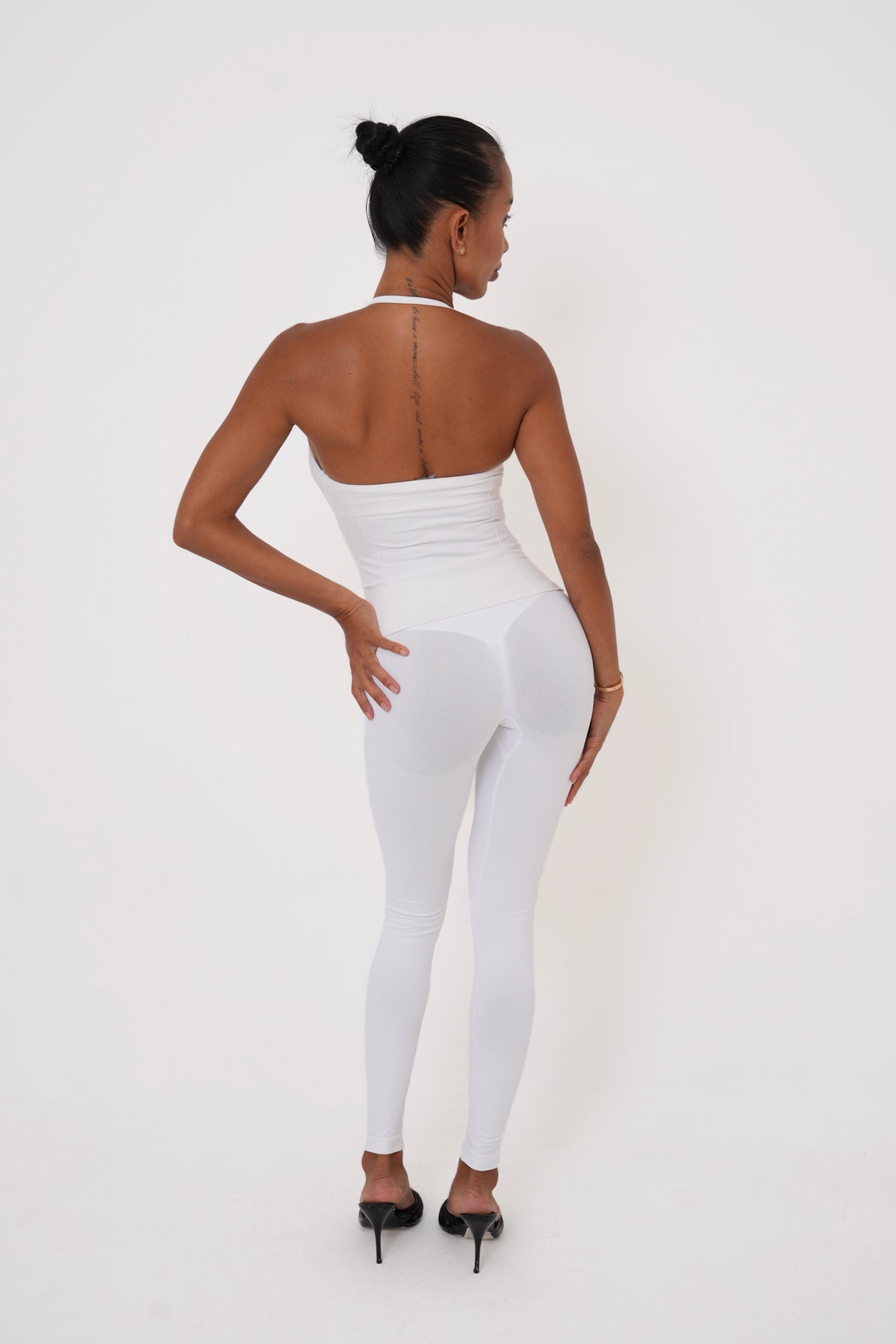 Form Strappy Top — White
