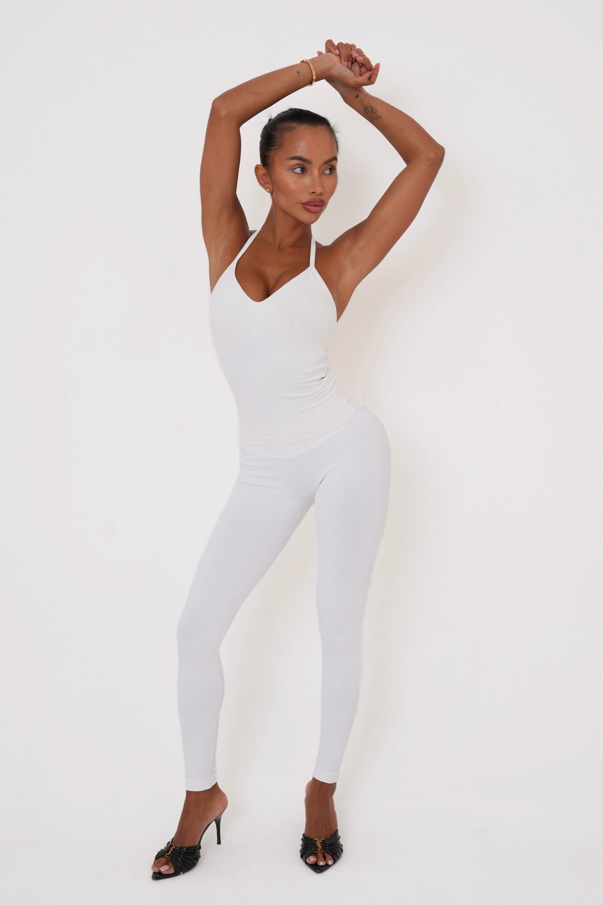 Form Strappy Top — White