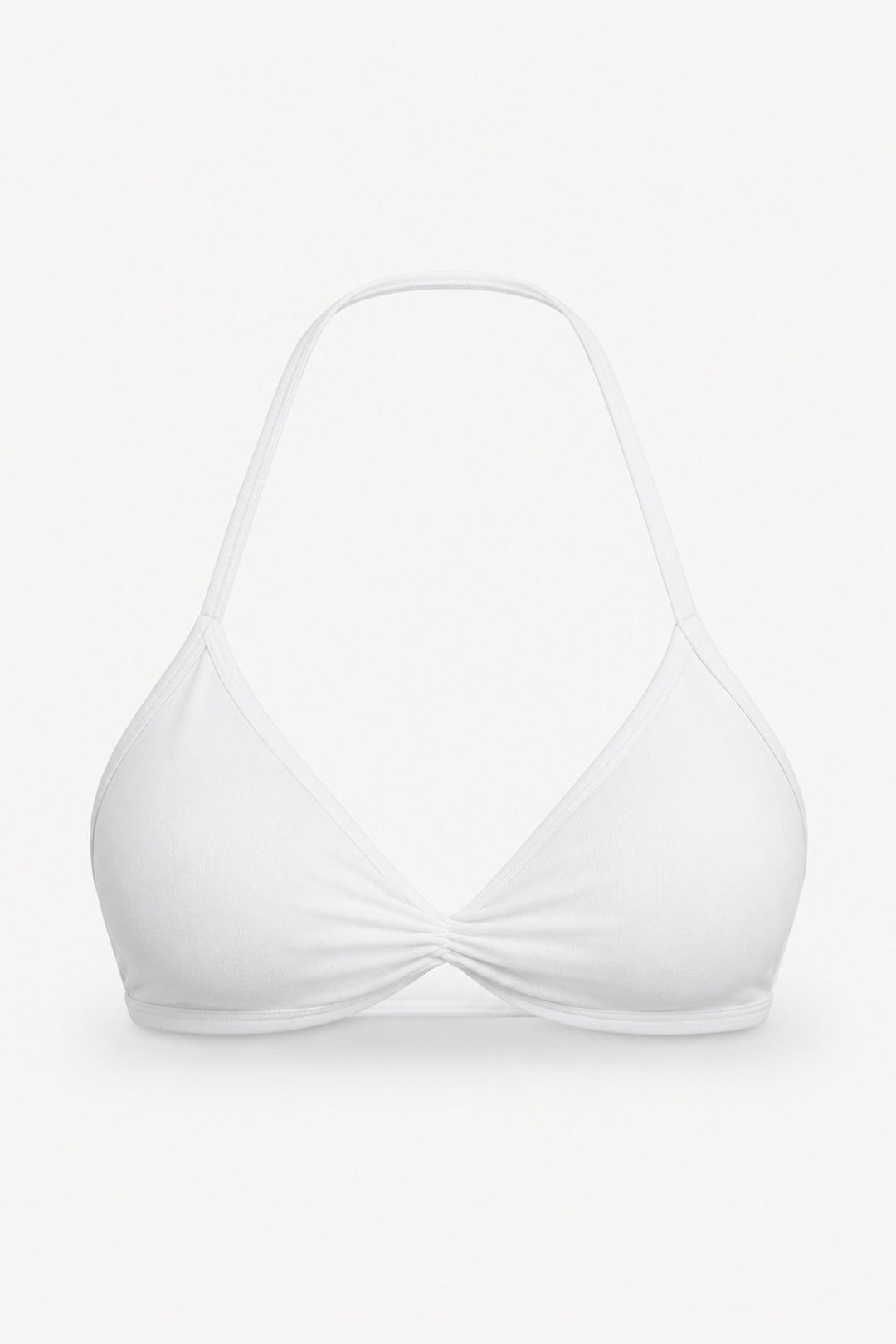 Form Triangle Bra, White ghost mannequin