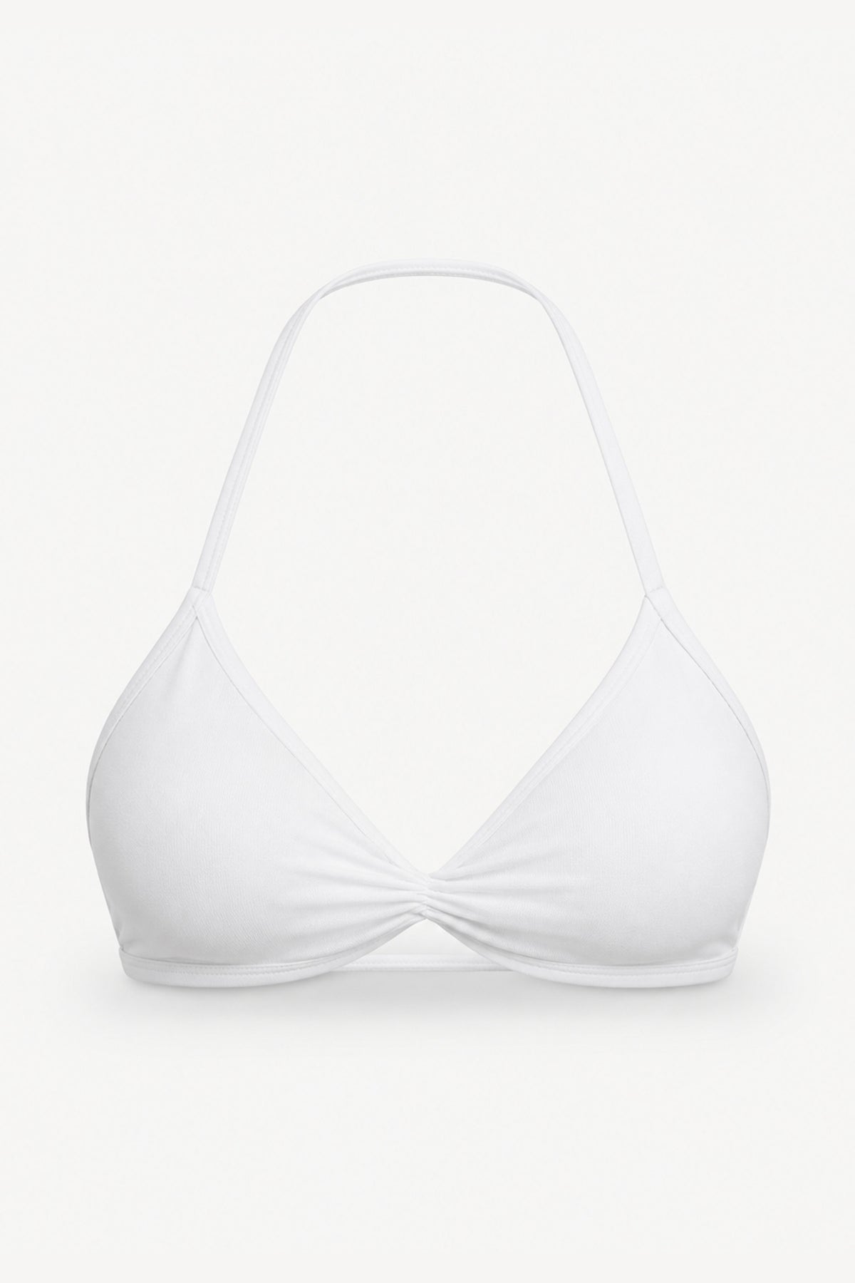 Form Triangle Bra, White ghost mannequin
