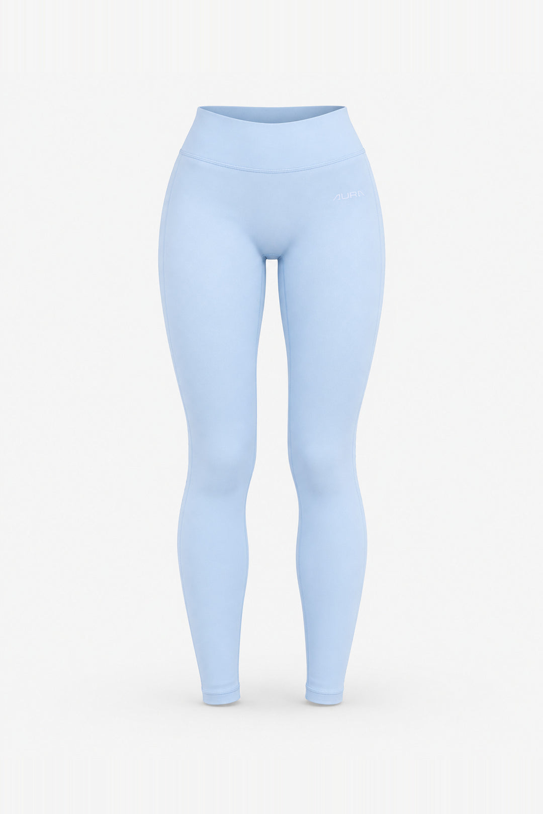 Form V Waist Scrunch Leggings, Lagoon ghost mannequin