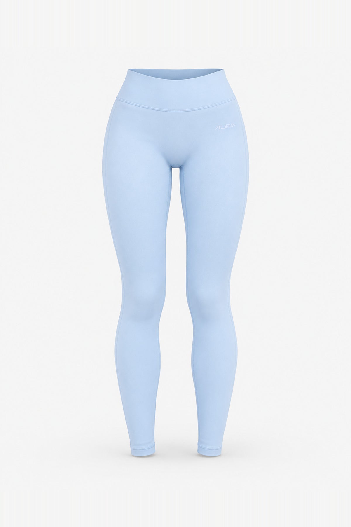 Form V Waist Scrunch Leggings, Lagoon ghost mannequin