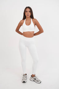 Form V Waist Scrunch Leggings, White