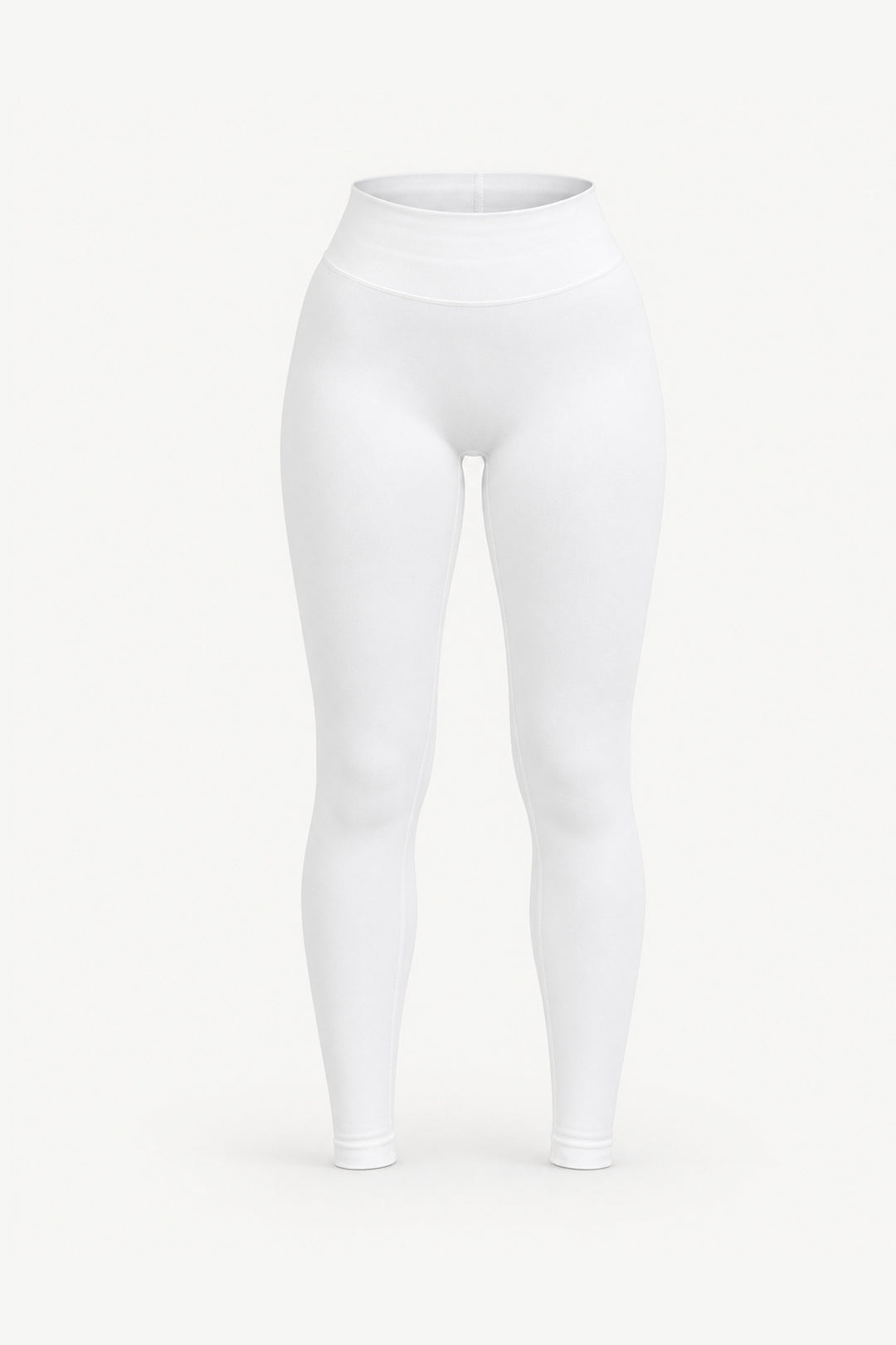 Form V Waist Scrunch Leggings, White ghost mannequin