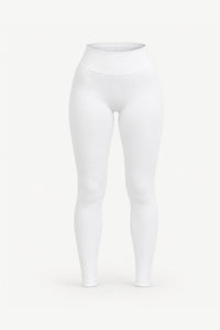 Form V Waist Scrunch Leggings, White ghost mannequin